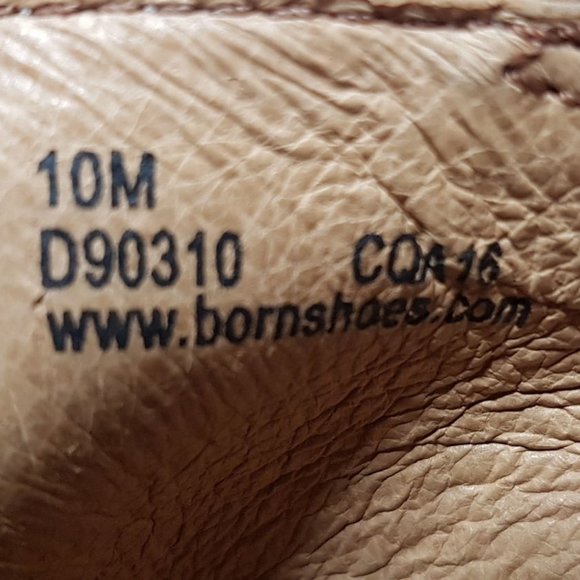 Børn 'Jenni' Demi-Wedge Sandal Cream Metallic Leather Women's Size 10 M - Picture 9 of 9